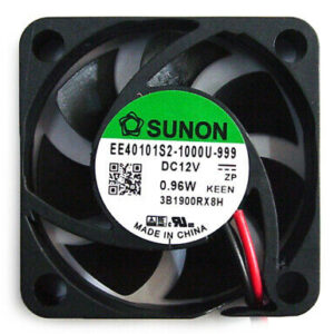 Ventilator DC axial 12VDC 40x40x10mm 11.99m3/h 23dBA 26AWG SUNON EE40101S2-1000U-999