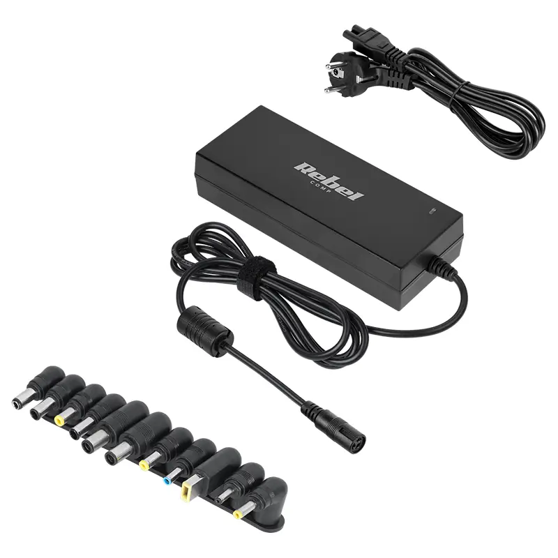 Alimentator laptop automat Rebel 120W 12-19.5V 11 mufe KOM0939-120