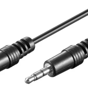 Cablu audio 0.6m 3.5 mm stereo tata la 3.5 mm stereo tata Goobay