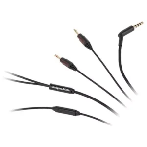 Cablu casti cu microfon Jack - 2x Jack 1m Kruger&Matz