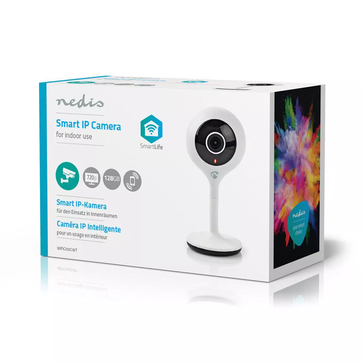 Camera Smart WiFi IP HD 720p -20C - +50C Nedis - imagine 6