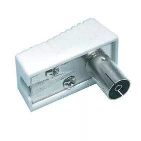 Conector coaxial mama plastic cotit