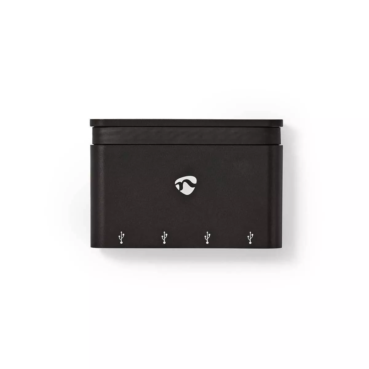 Hub Computer USB Type C - 4x USB 3.0 negru Nedis - imagine 3