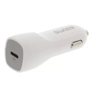 Incarcator auto USB Type C 3A alb Sweex