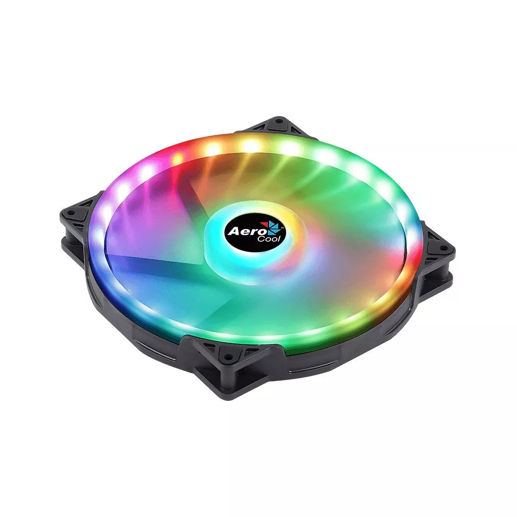 Ventilator Aerocool Duo 20 200mm iluminare ARGB